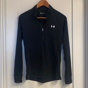 Black Under Armour quarter zip